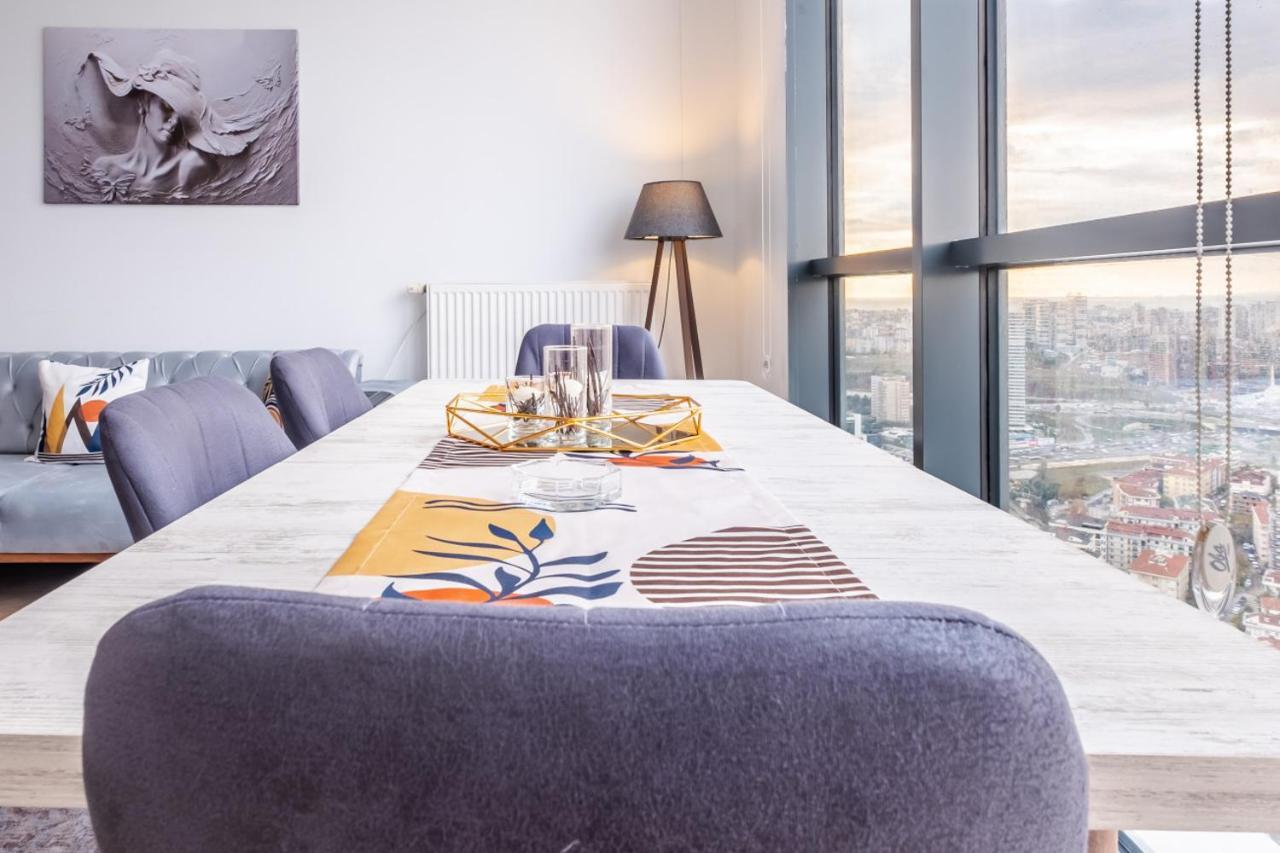 Charming Flat With City View In Atasehir Istanbulská provincie Exteriér fotografie